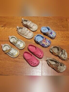 Converse-Crocs-Assorted - Girls Size 4
